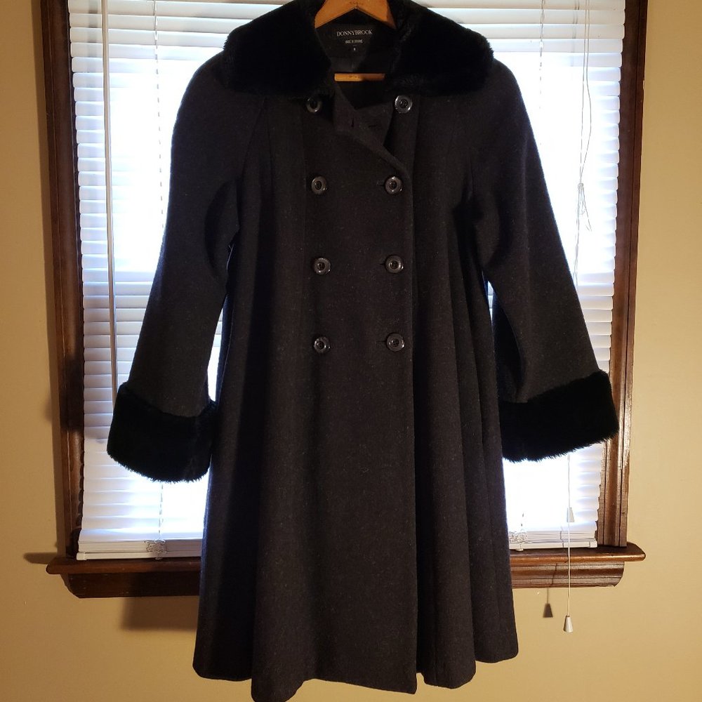 DONNYBROOK 100% Wool Coat * Made in Ukraine * New old stock - Picture 2 of 8